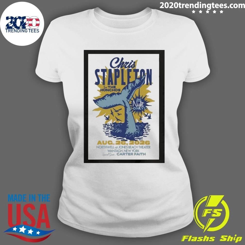 Chris Stapleton Wantagh Tour On August 26 2026 Shirt