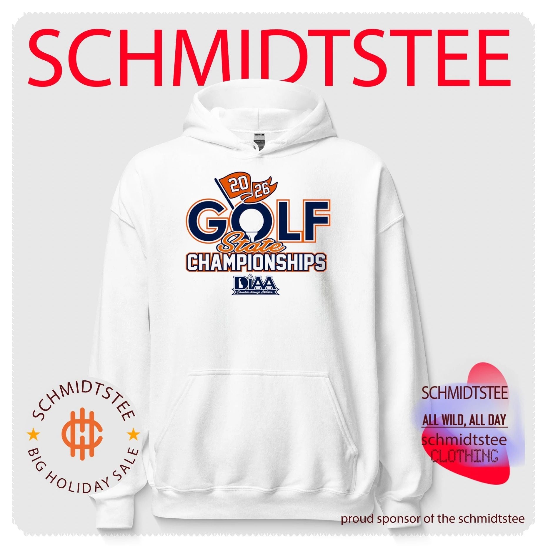 DIAA Golf 2026 State Champions logo shirt