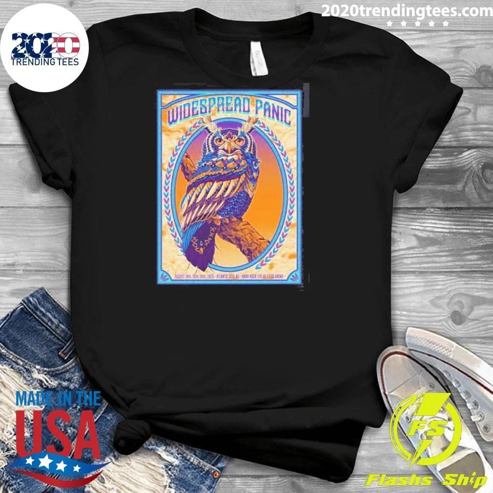 Widespread Panic Atlantic City NJ At Hard Rock Live At Etess Arena On August 14 15 16 2026 The Owl Shirt