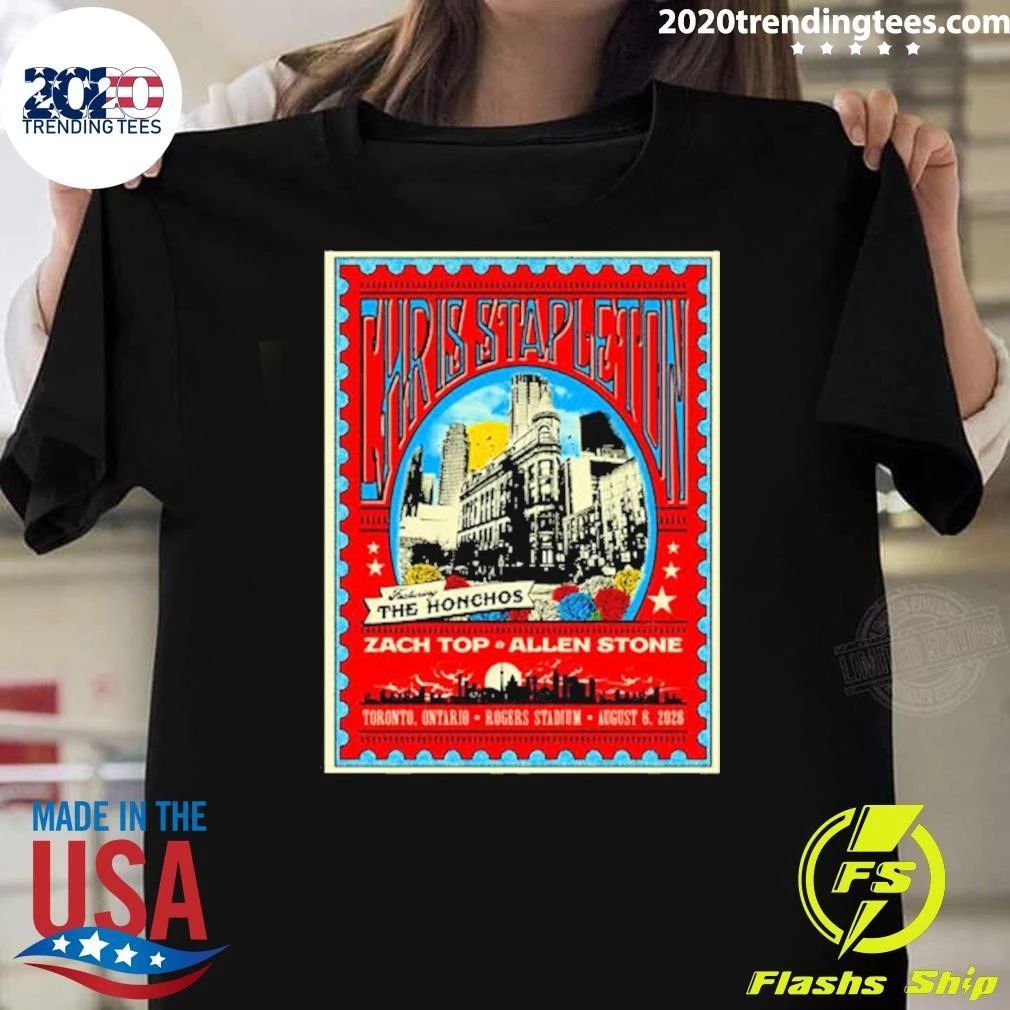 Chris Stapleton In Toronto On August 6 2026 Shirt