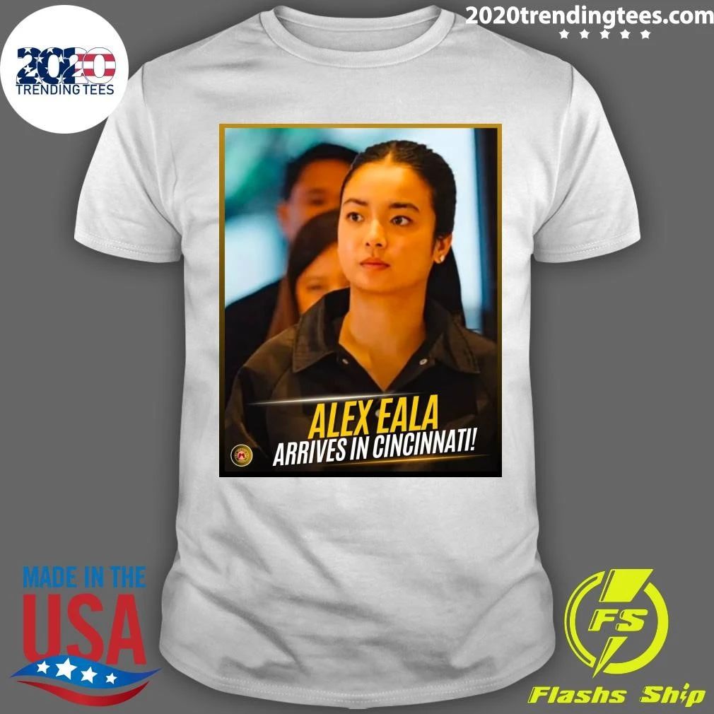 Alex Eala Arrives In Cincinnati Shirt