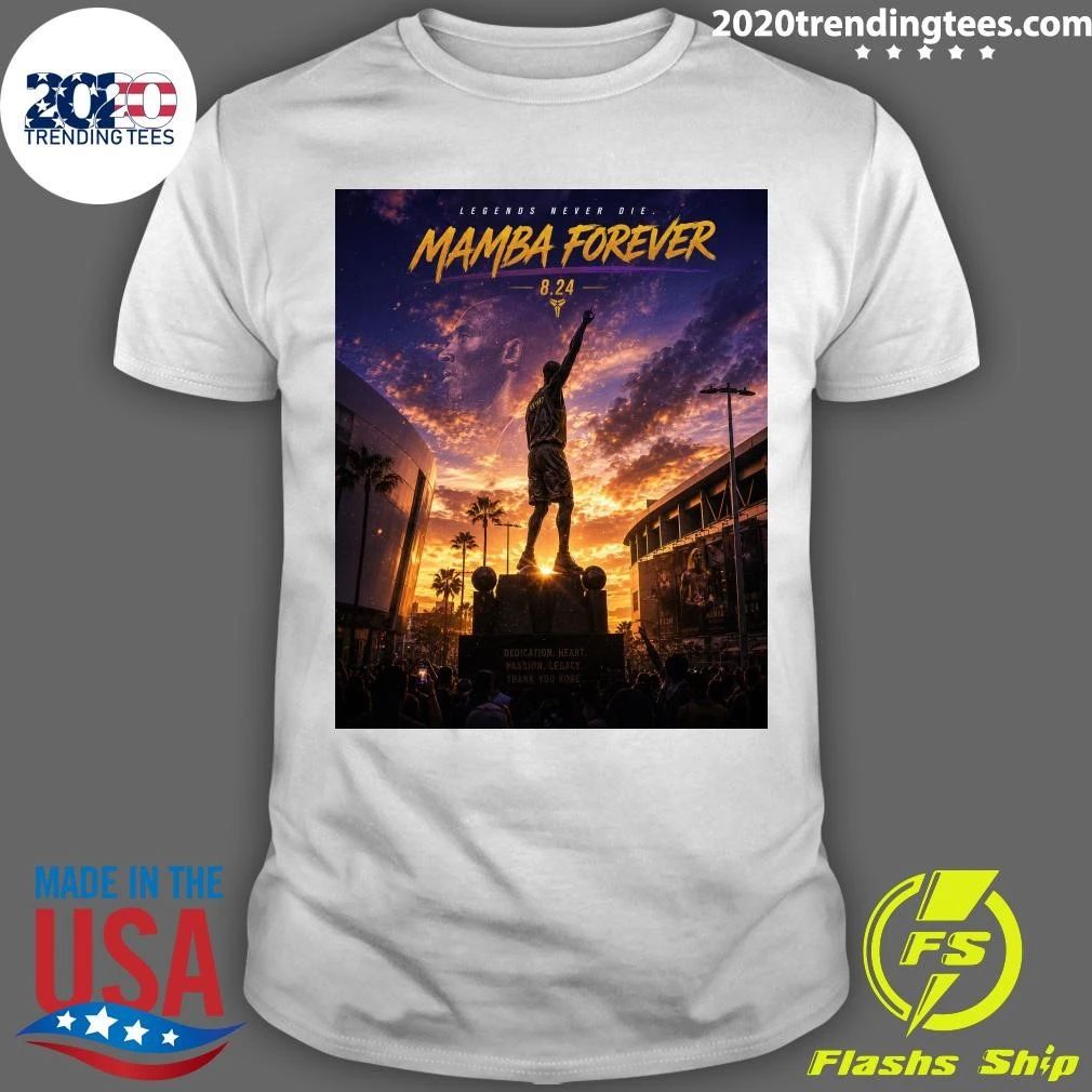 Happy Birthday Kobe Bryant, A Legend On And Off The Court Shirt