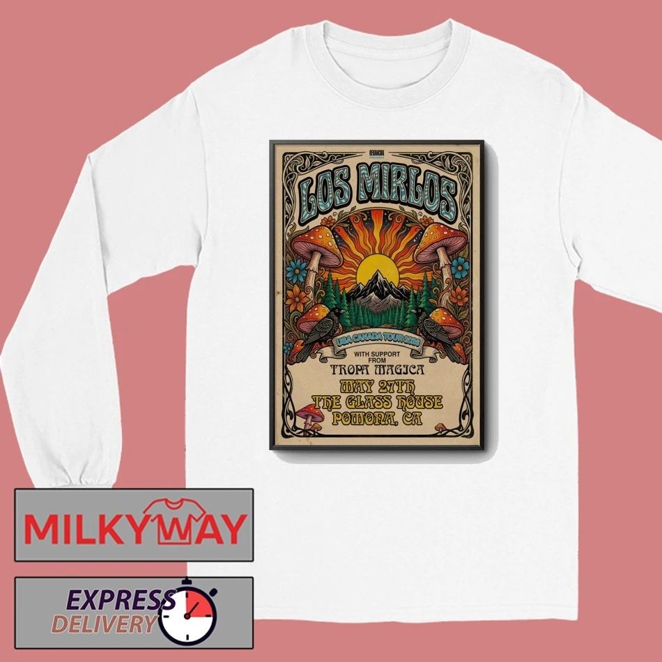 Los Mirlos Pomona CA Tour On May 27 2026 Poster shirt