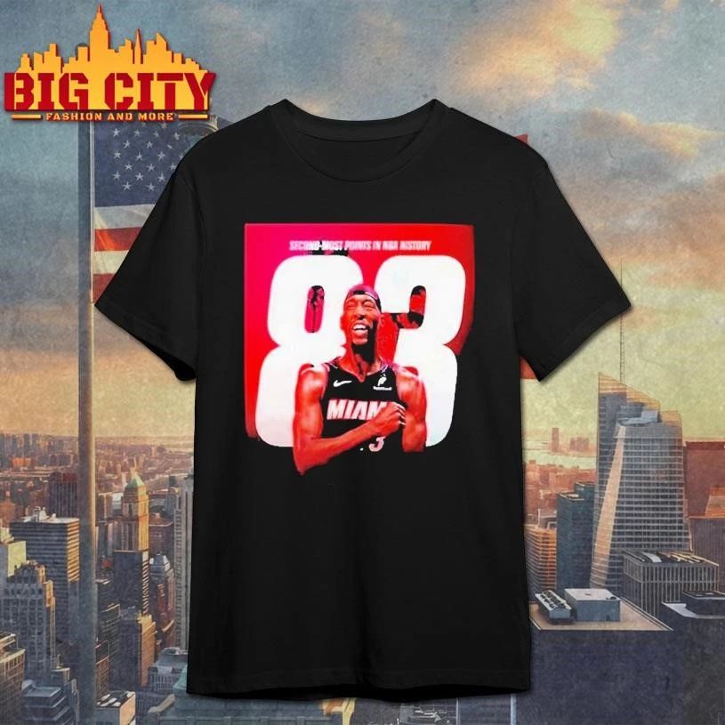 Bam adebayo miamI heat 83 points second most points in NBA history Shirt