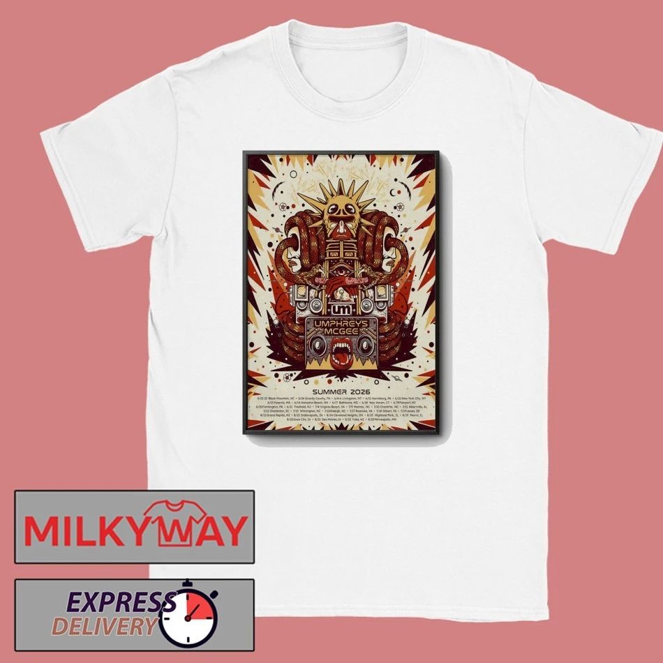 Poster Umphrey’s McGee Summer 2026 Tour shirt