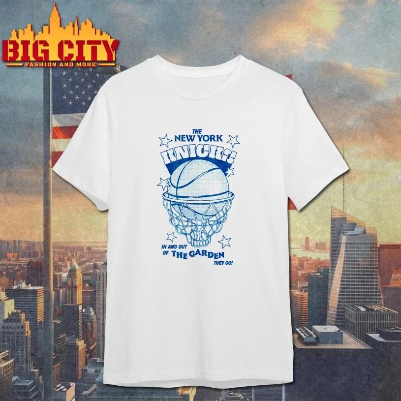 The New York Knicks In And Out Of The Garden Basketball Graphic Shirt