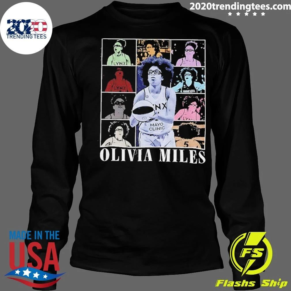 Olivia Miles Minnesota Lynx Basketball Wnba The Eras Tour Vintage Shirt