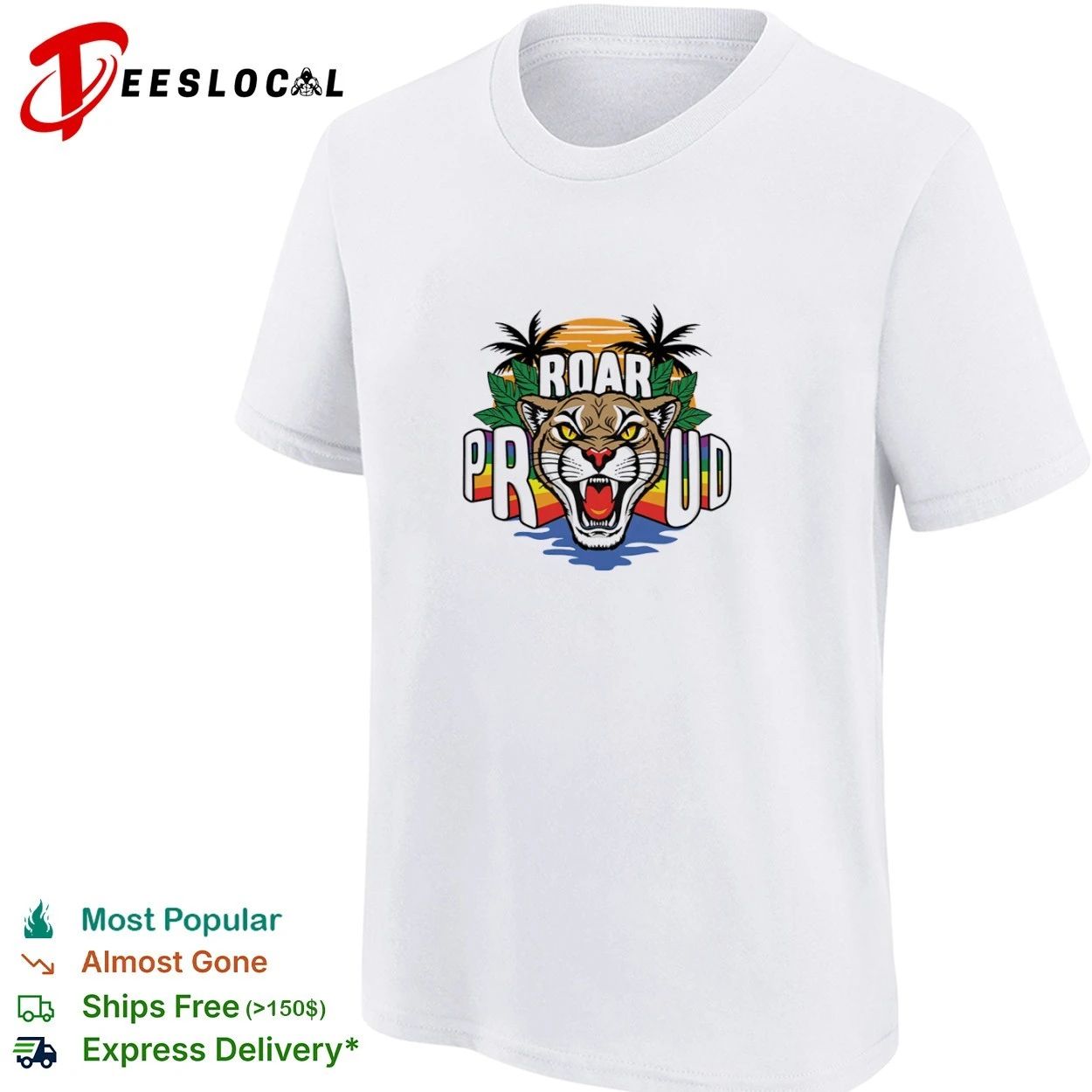 Roar Proud Florida Panthers Pride Night T-shirt