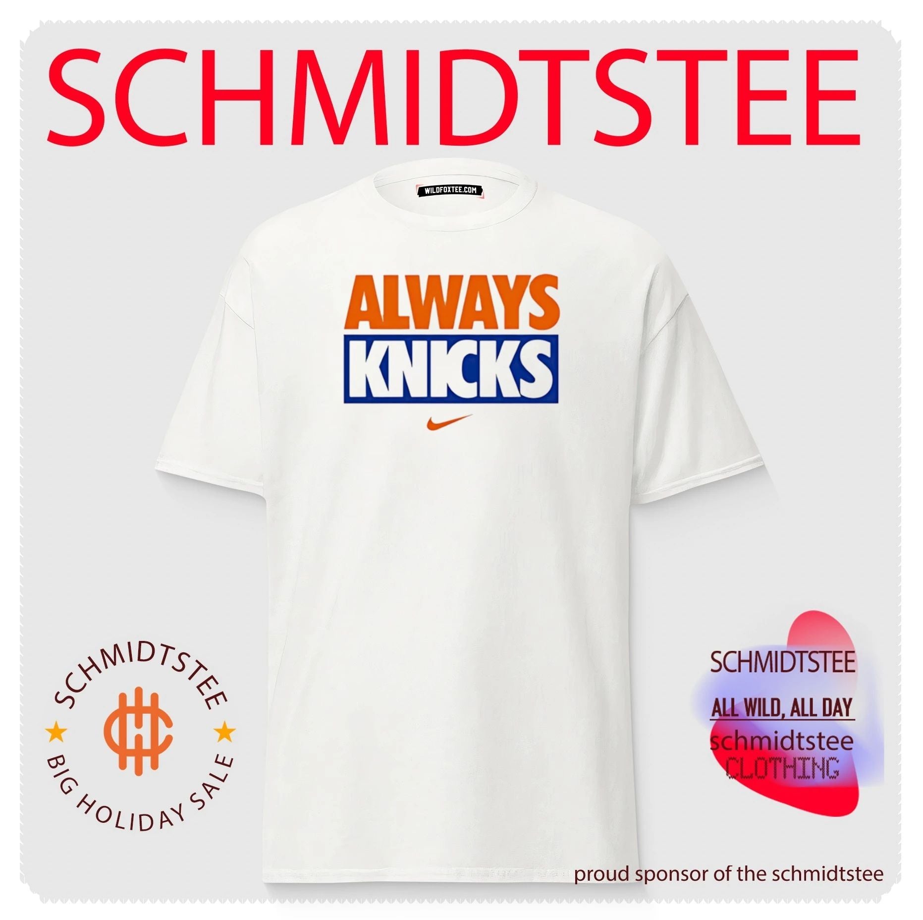 Always Knicks New York Knicks logo shirt