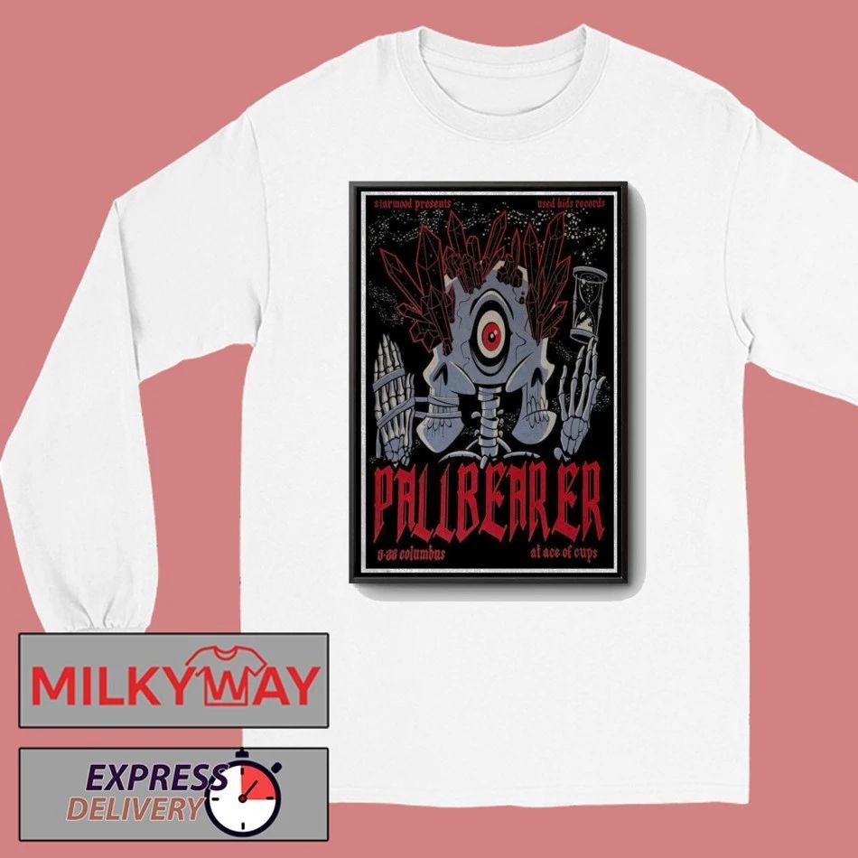 LIMITED Pallbearer Tour May 28 2026 Columbus, OH Poster shirt