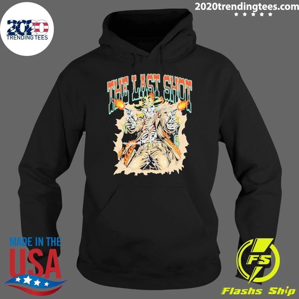 The Last Shot Cowboy Skeleton Western Shirt