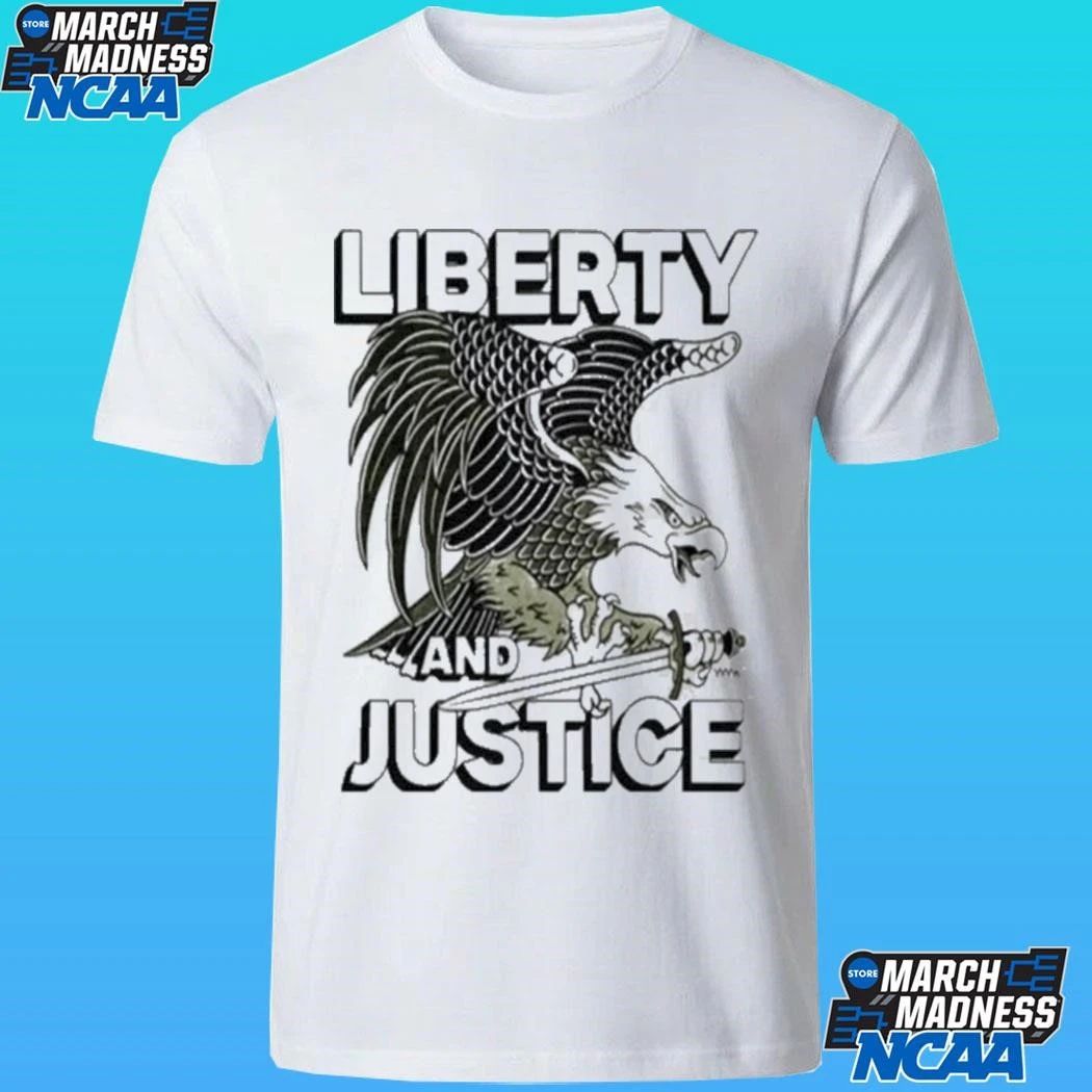 Liberty And Justice American Eagle Vintage Shirt
