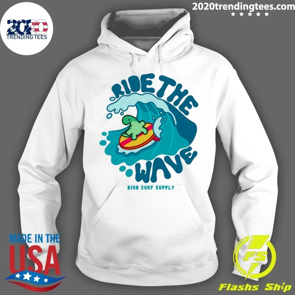 Turtle Ride The Wave Ding Surf Supply Shirt