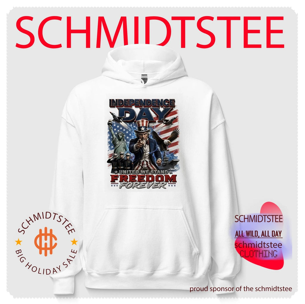 Independence day United we stand freedom forever Uncle Sam pointing shirt