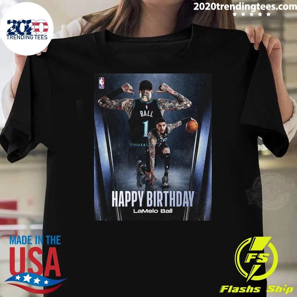 Join US In Wishing Lamelo Ball A Very Happy Birthday Shirt