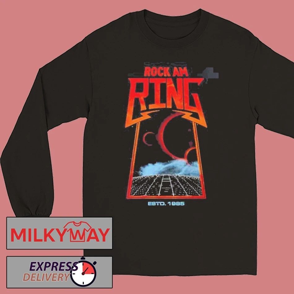 Rock Am Ring 2026 Festival Merch In Nurburg Germany From June 5 To 7 2026 Space Odyssey With Lineup T-Shirt