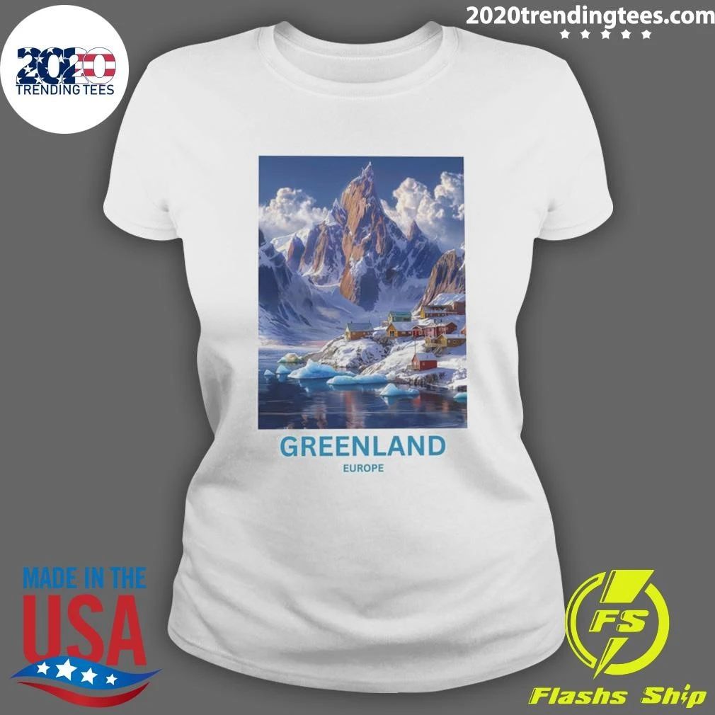 Arctic Landscape Greenland Shirt