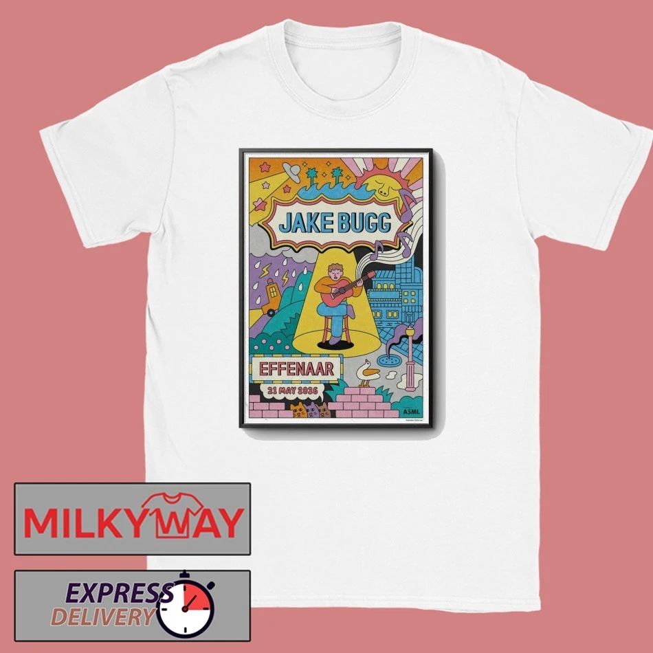 TOUR Poster Jake Bugg Effenaar May 21 2026 shirt