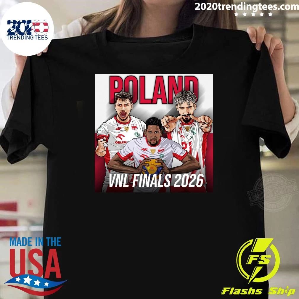 Poland Men’s Volleyball World Champions 2026 Shirt