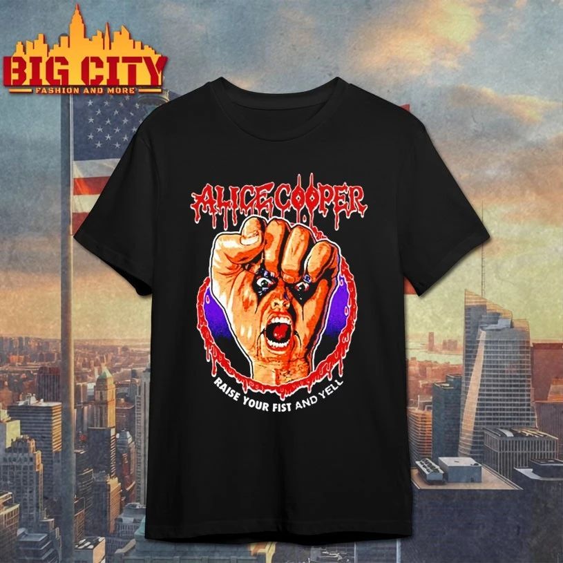 Alice Cooper Raise Your Fist and yell T-shirt