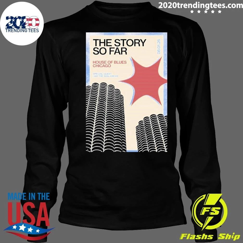 Premium The Story So Far Chicago Il Tour Aug 01 226 Poster Shirt