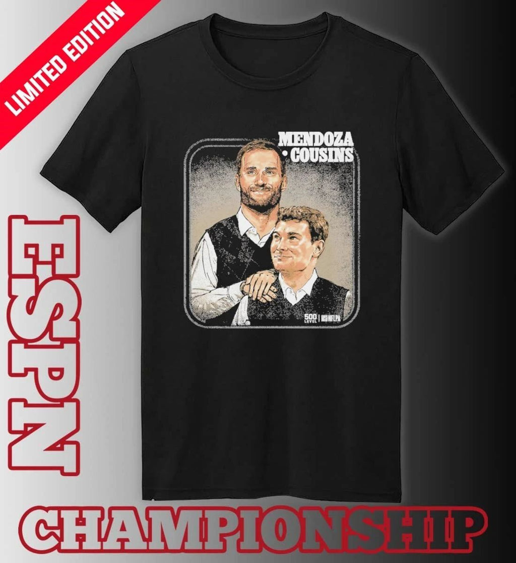 Fernando Mendoza & Kirk Cousins Las Vegas Step Brothers Shirt