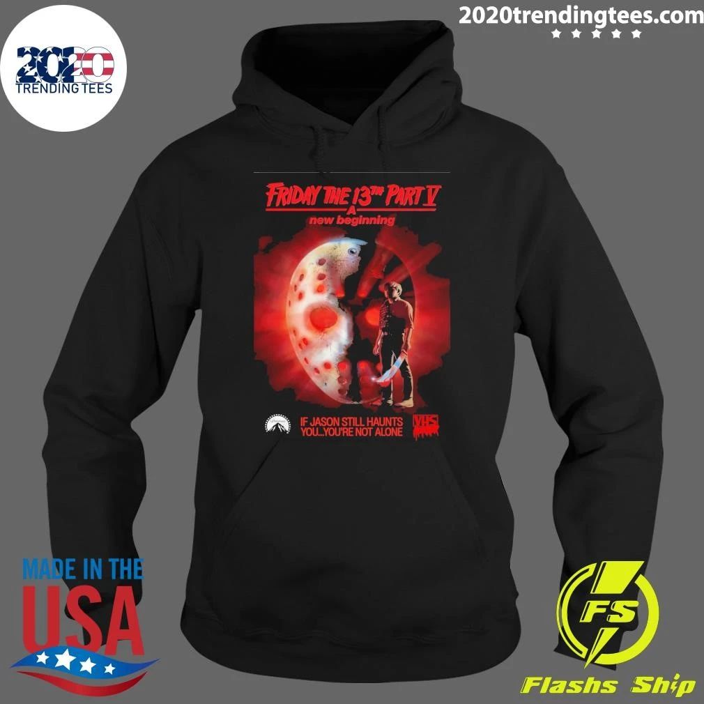 Jason Voorhees Friday The 13th Part 5 Poster Video library poster replica 80s Horror Shirt