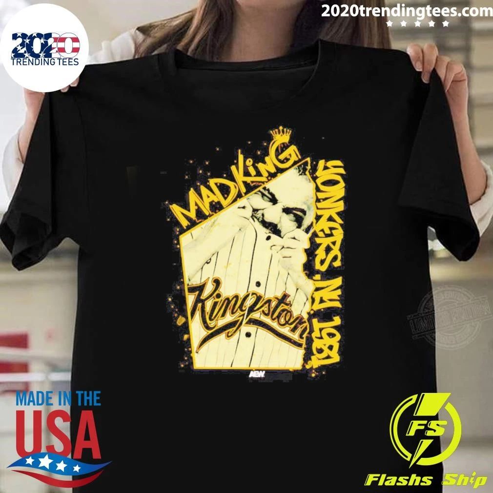 Eddie Kingston Yonkers Ny 1981 Kingston Shirt
