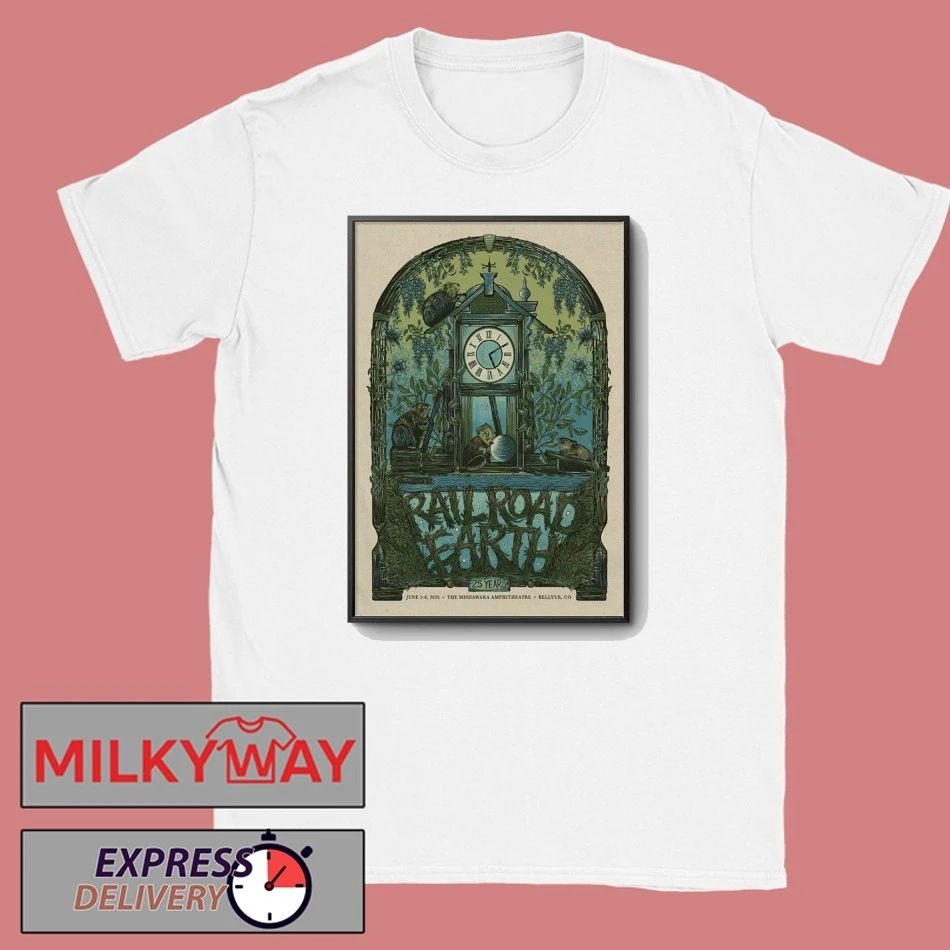 Railroad Earth Jun 5-6 2026 In Bellvue CO Poster shirt