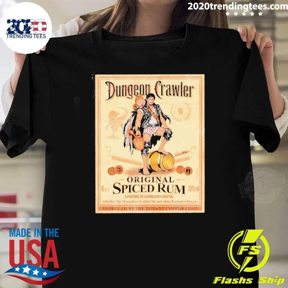 Dungeon Crawler Spiced Rum Shirt