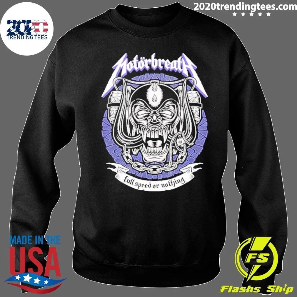 Motorbreath Full Speed Or Nothing Logo Shirt