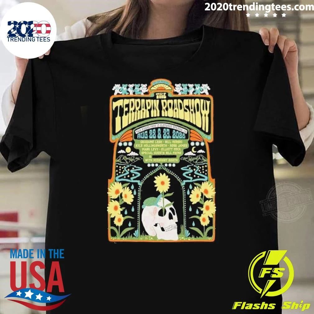 The Terrapin Roadshow August 22-23 2026, Glenwood Springs Colorado Shirt