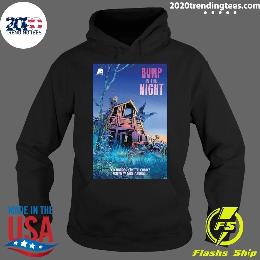 Eco-Horror Cryptid Comics Edited By Paul Carroll Bump In The Night Shirt