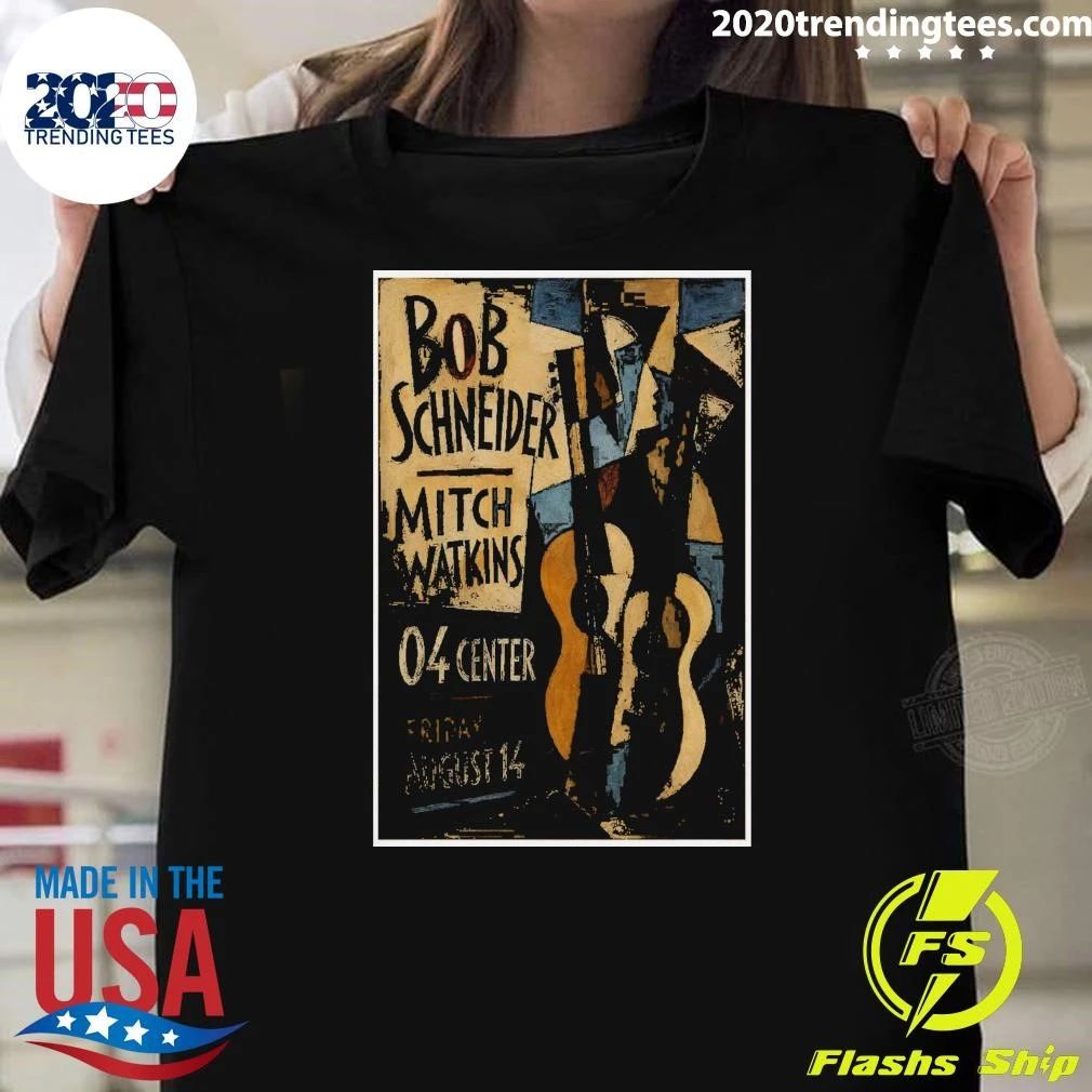 The 04 Center Austin TX August 14 Bob Schneider Live Event Shirt