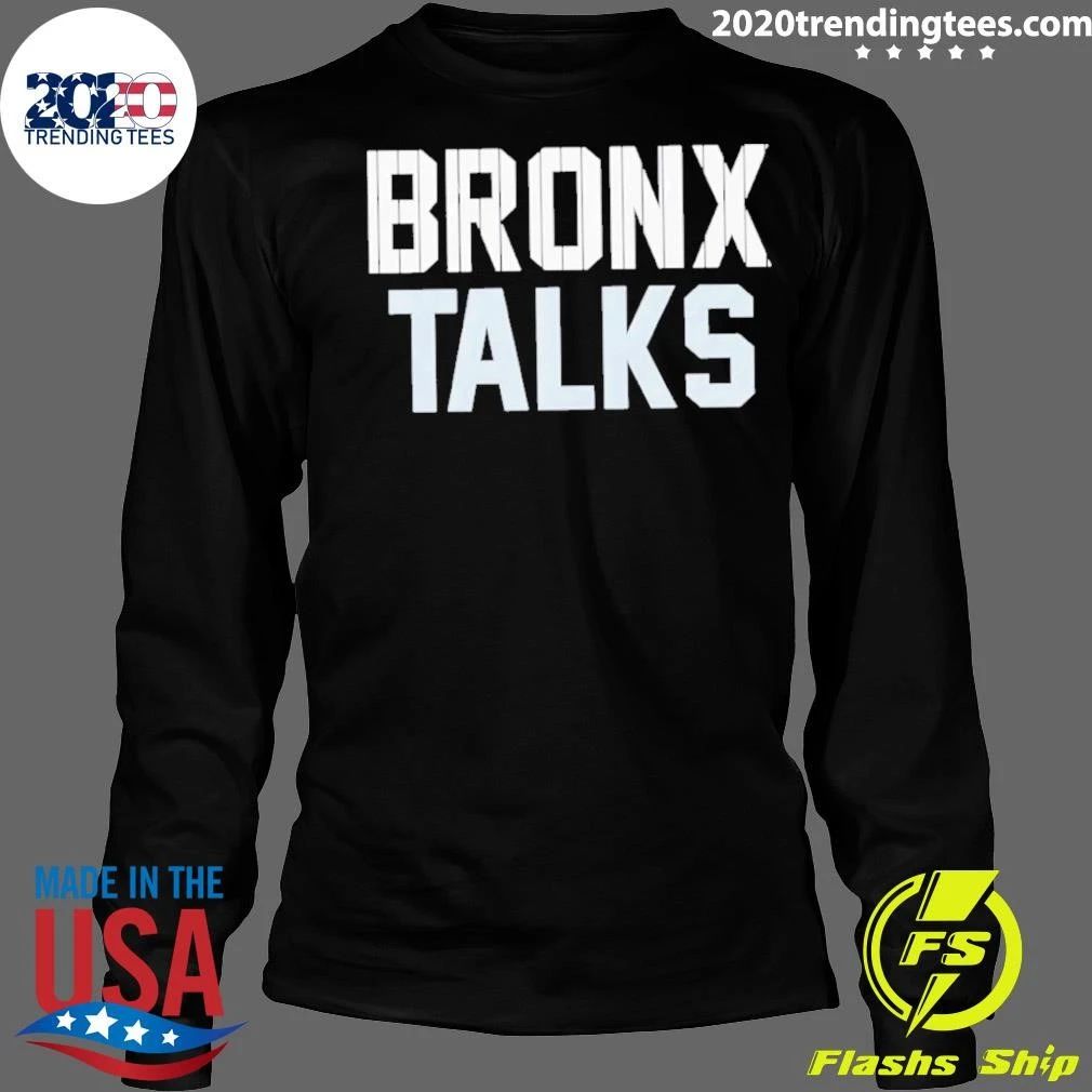Bronx Talks New York Yankees Baseball Shirt