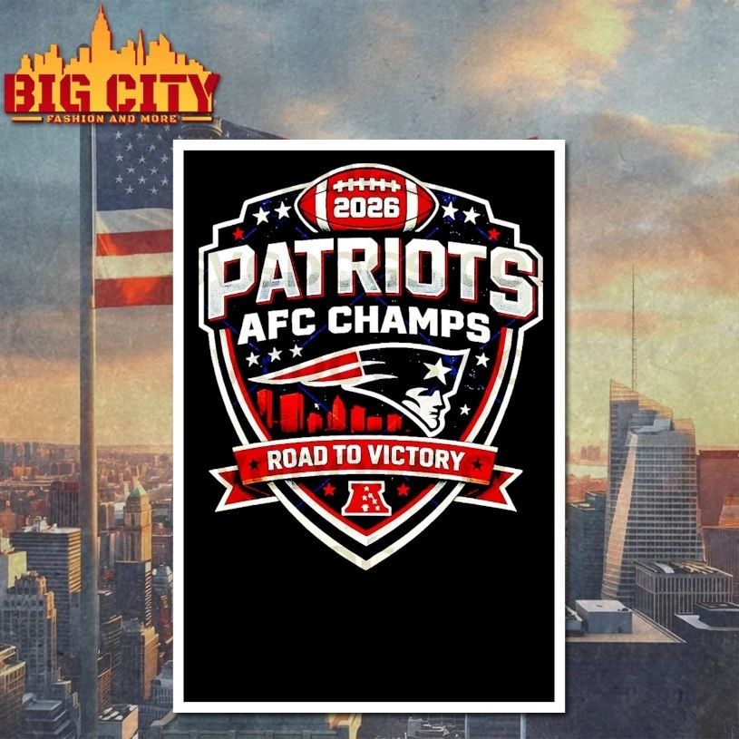 2026 Patriots AFC Champs Road To Victory t-shirt