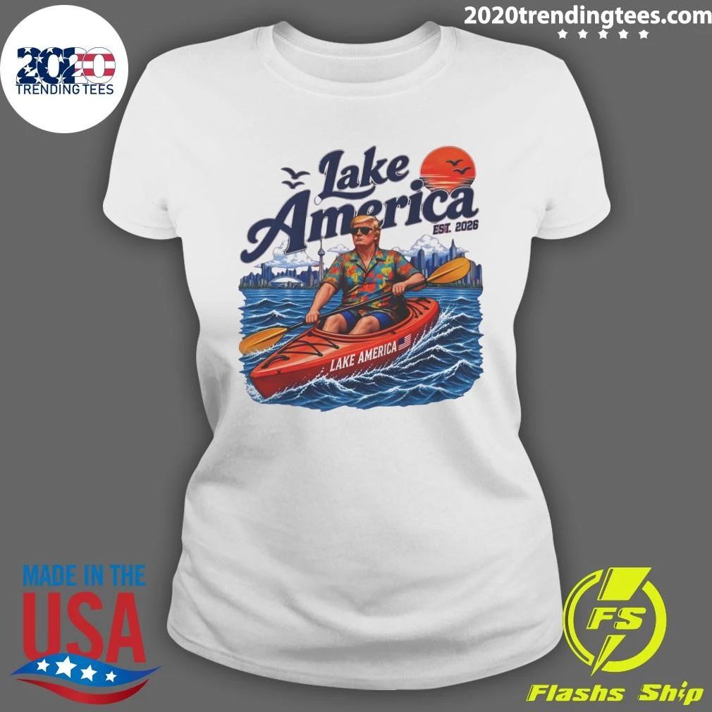 Trump Lake America Lake Ontario Est 2026 Shirt