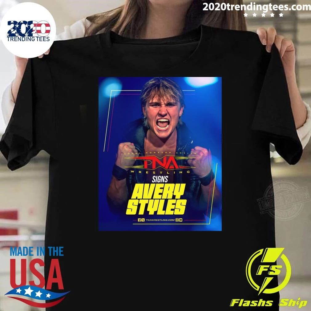 It’s Official The Phenomenal Son Avery Styles Has Signed With TNA Shirt
