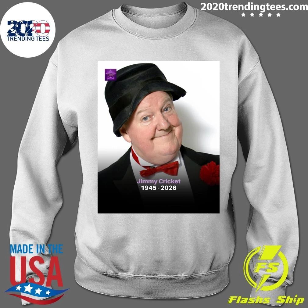 Rip Jimmy Cricket 1945-2026 Shirt
