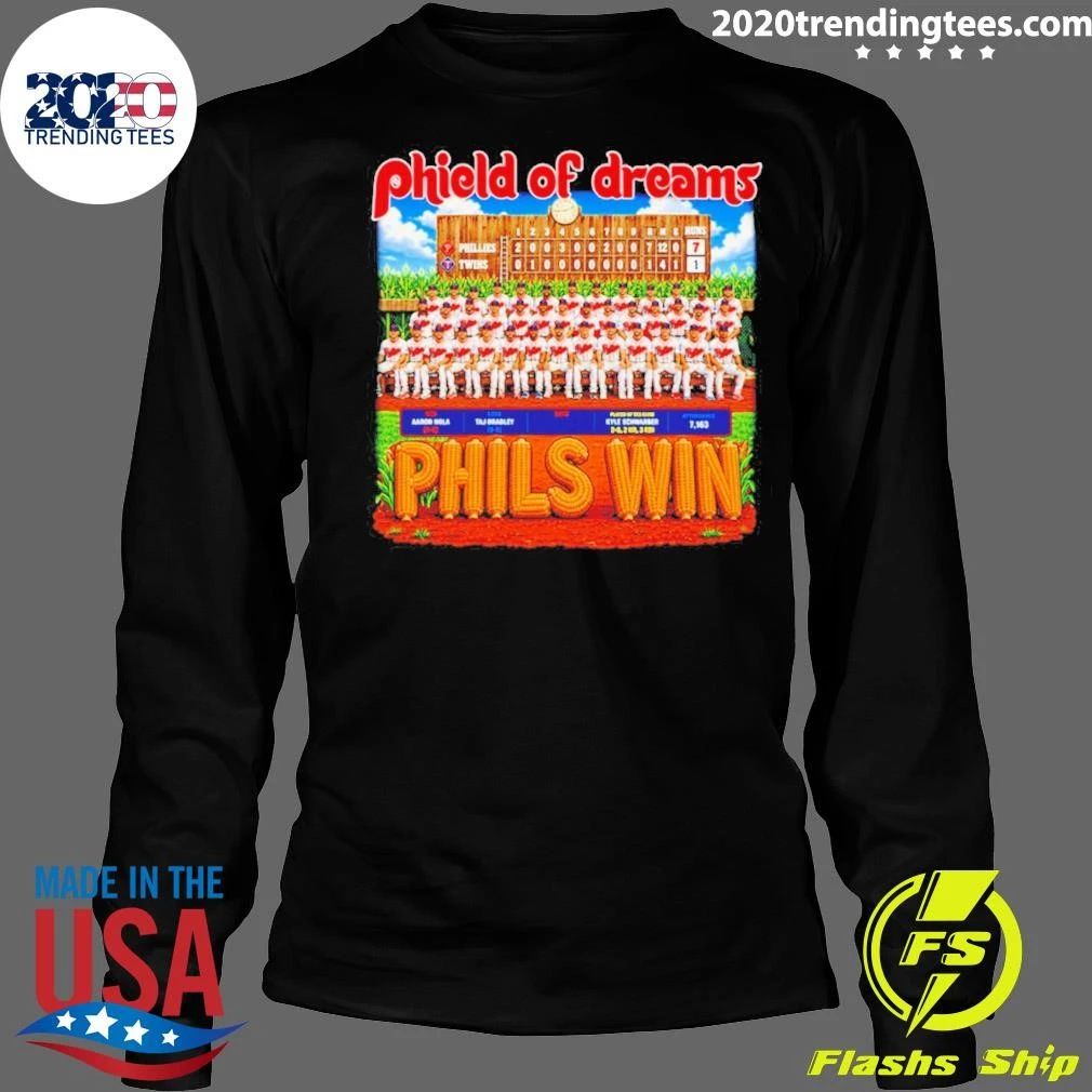 Philadelphia Phillies Phield Of Dreams Phils Win Shirt