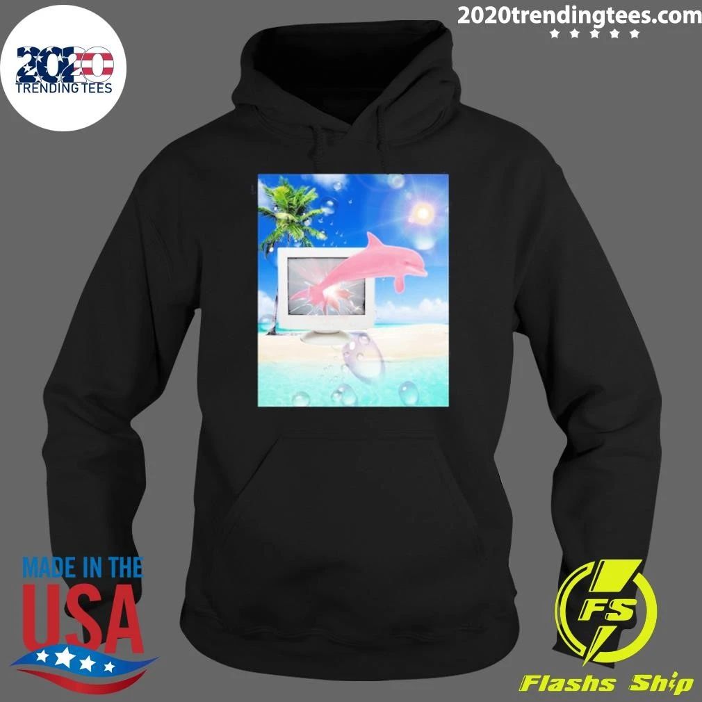 Frutiger Aero Y2k Techwear Weirdcore Vaporwave Cyberpunk Shirt