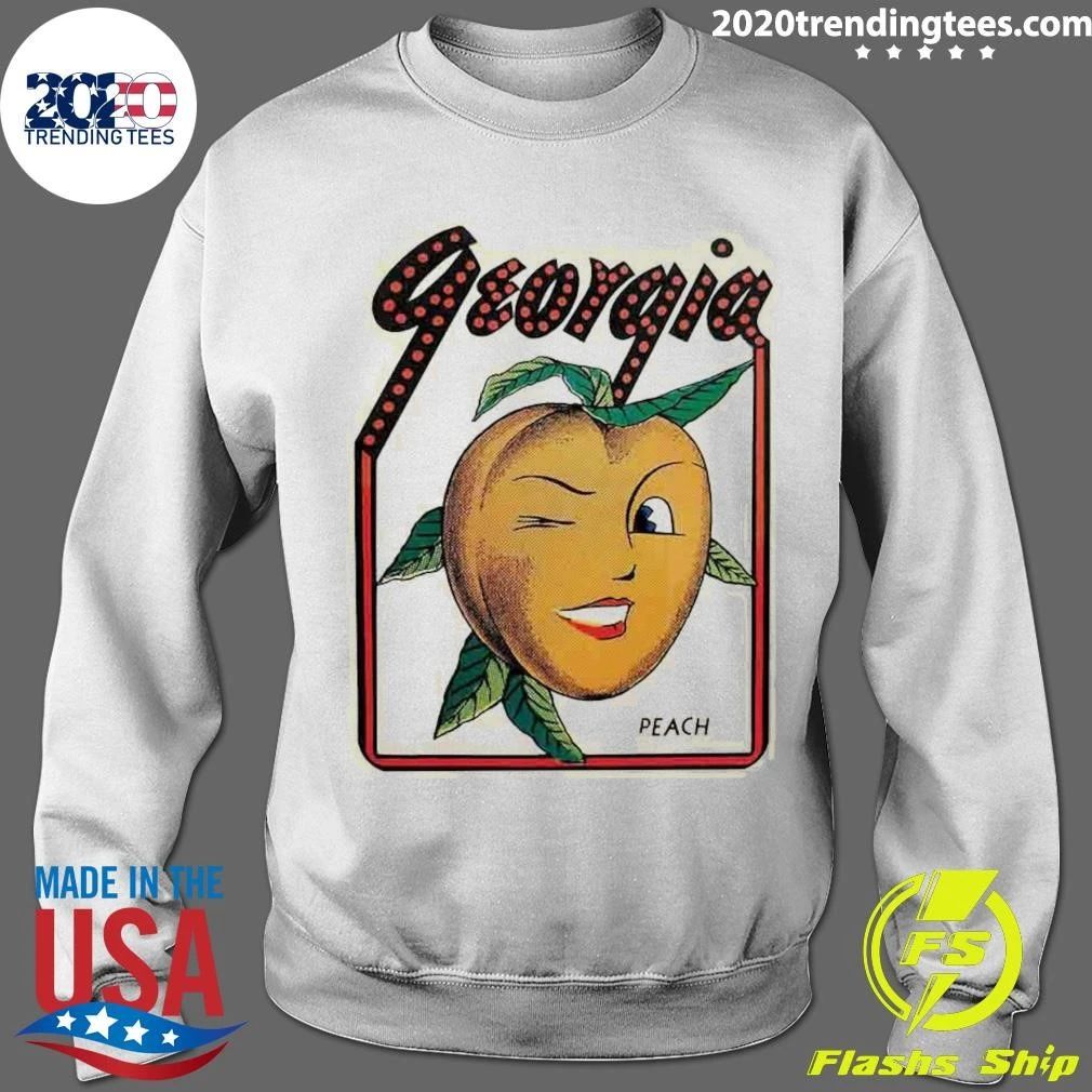 Georgia Peach State Savannah Macon Atlanta Augusta Vintage 1950’s Shirt