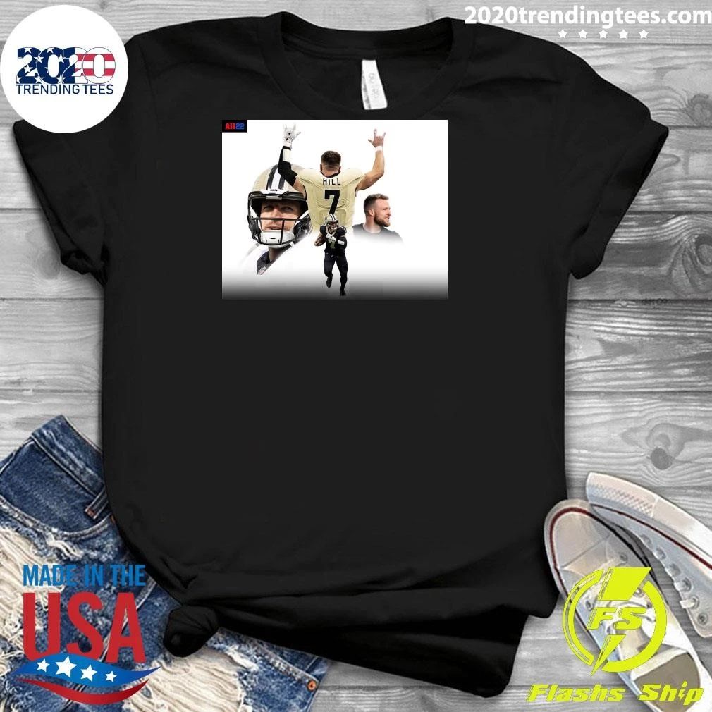 Utility man Taysom Hill and the Saints 2026 Poster Shirt