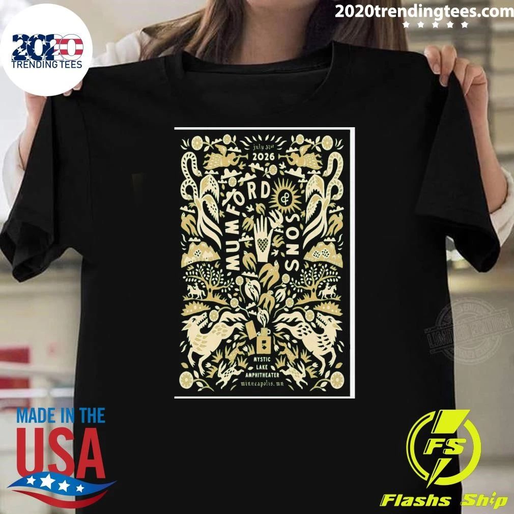 Mumford & Sons 2026 Minneapolis Mn Shirt