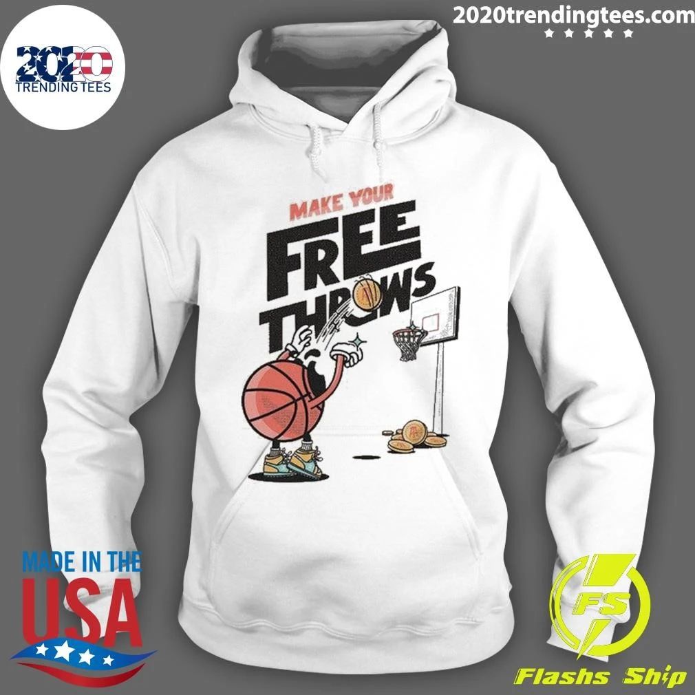 Make Your Free Throws Graphic Tee Shirt