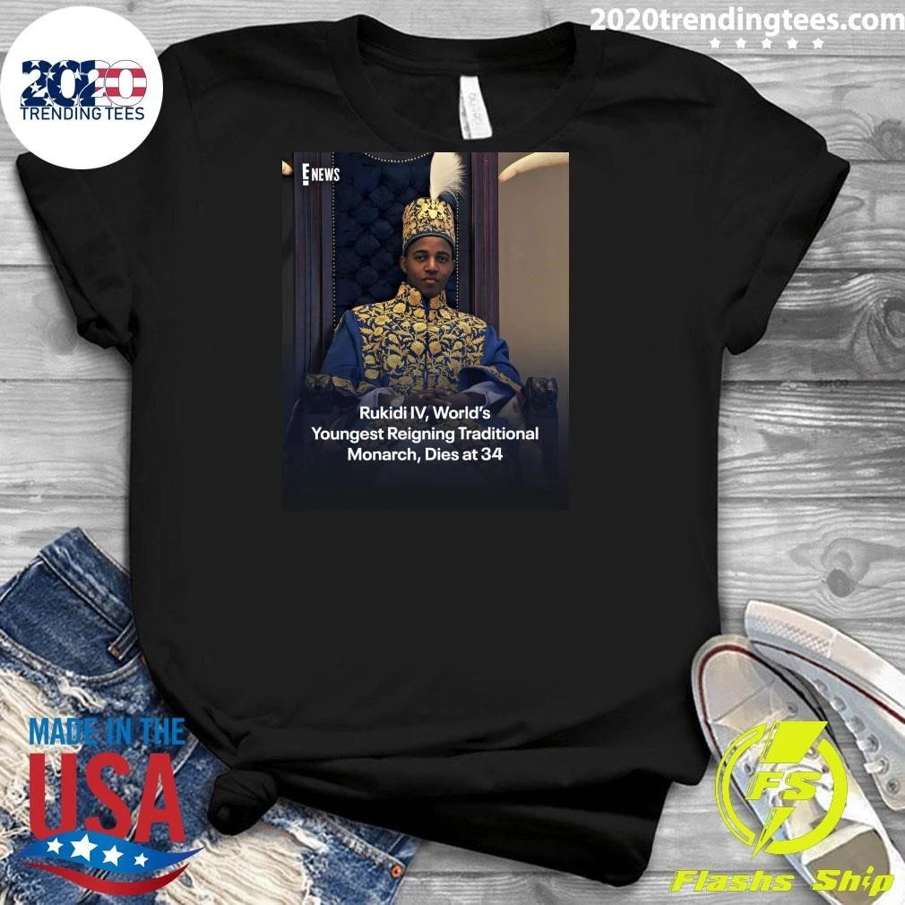 Rukidi IV, World’s Youngest Reigning Traditional Monarch, Dies at 34 Shirt