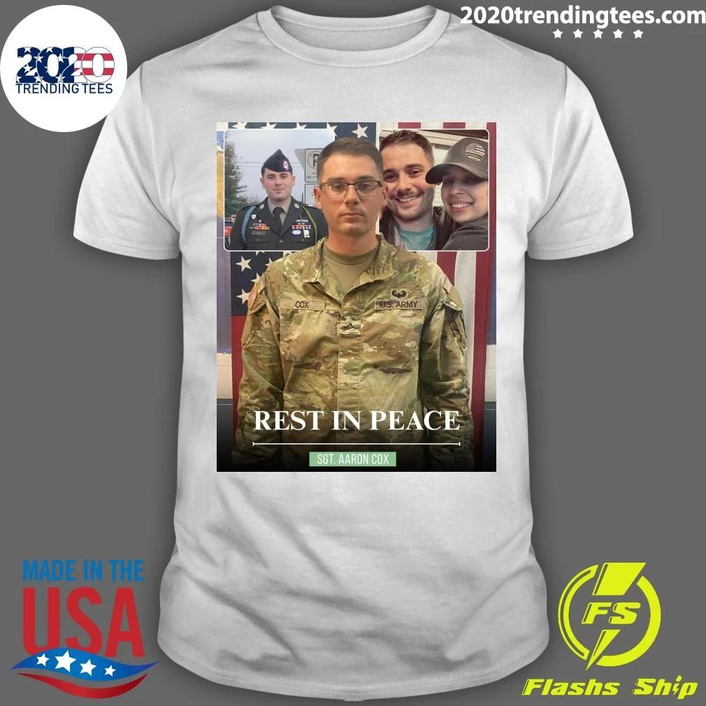Rest In Peace SGT. Aaron Cox Shirt