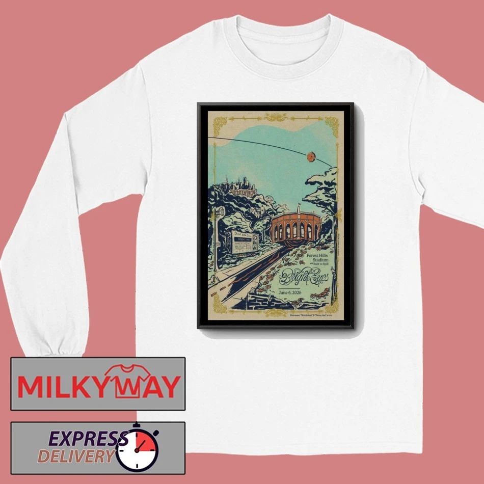 Bright Eyes Forest Hills, New York June 06 2026 Poster shirt