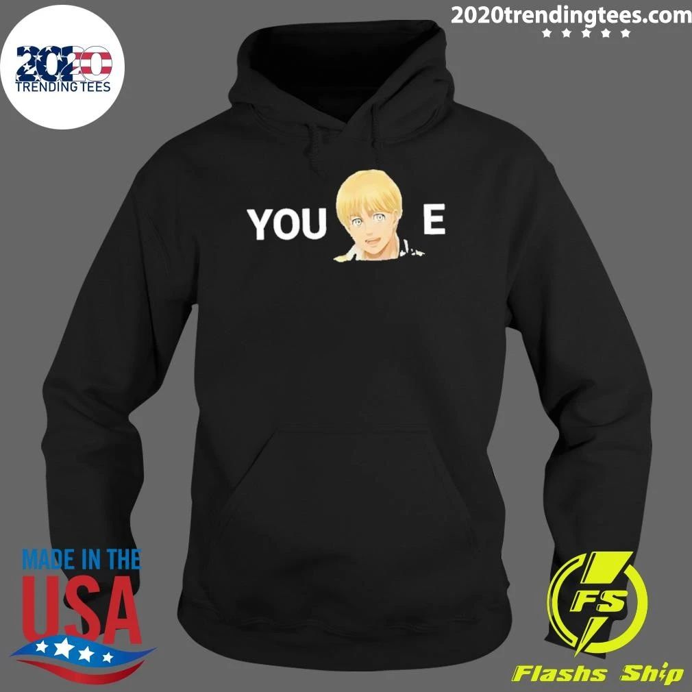 Original You Armin-e Armin Arlert Anime Attack On Titan Shirt
