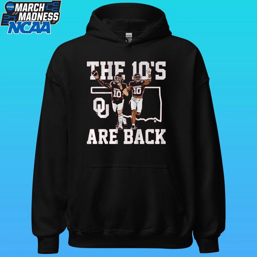 Oklahoma Football Kip Lewis & John Mateer The 10’s Are Back Shirt
